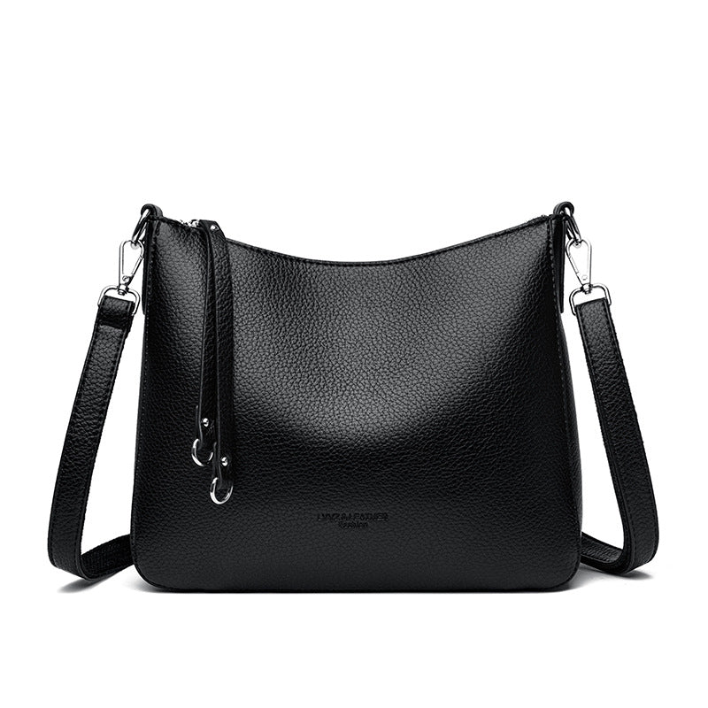 Echtleder Crossbody Bag – Schultertasche Damen