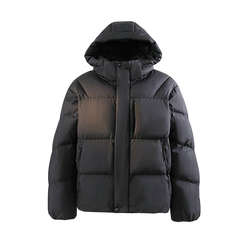 Dopamine Outdoor Three - proof Multi - pocket Hooded Couple Cotton Clothes Coat - L'atelier D'or