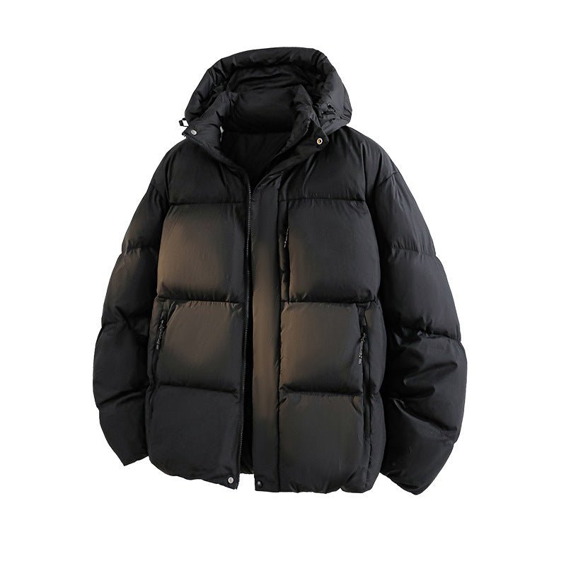 Dopamine Outdoor Three - proof Multi - pocket Hooded Couple Cotton Clothes Coat - L'atelier D'or