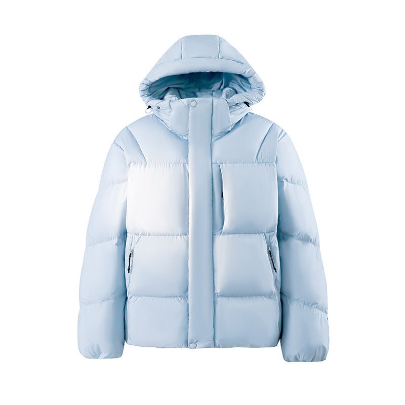 Dopamine Outdoor Three - proof Multi - pocket Hooded Couple Cotton Clothes Coat - L'atelier D'or