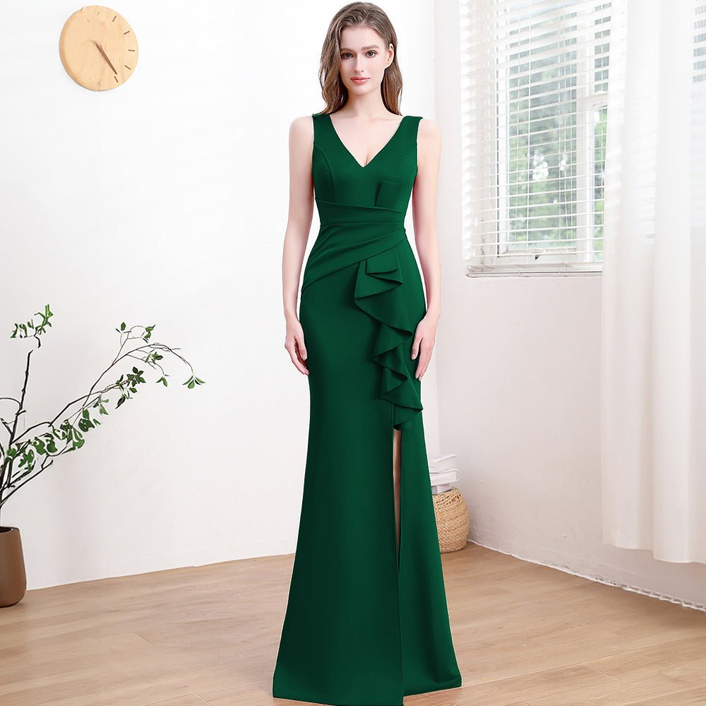 Evening Gown For Women High - end Elegant Simple And Light Luxury - L'atelier D'or