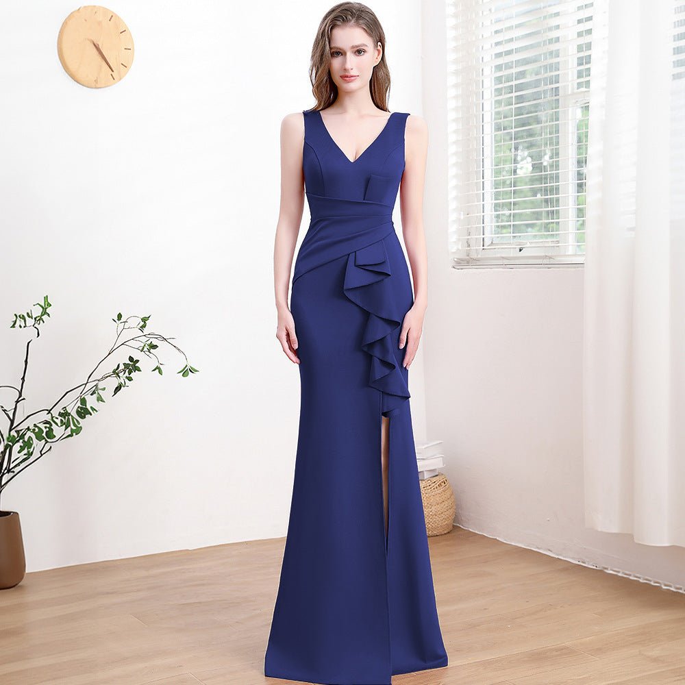 Evening Gown For Women High - end Elegant Simple And Light Luxury - L'atelier D'or