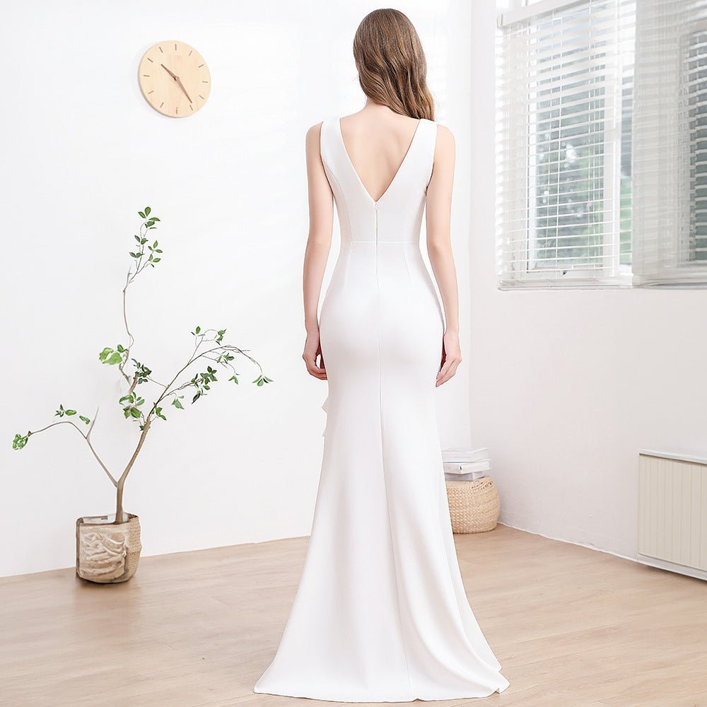Evening Gown For Women High - end Elegant Simple And Light Luxury - L'atelier D'or