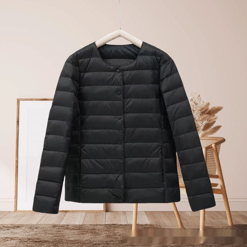 Short Autumn And Winter Lightweight Cotton - padded Jacket Women - L'atelier D'or