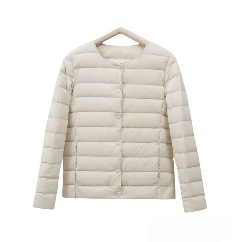 Short Autumn And Winter Lightweight Cotton - padded Jacket Women - L'atelier D'or