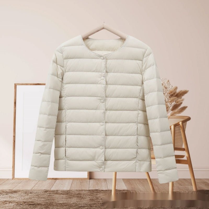 Short Autumn And Winter Lightweight Cotton - padded Jacket Women - L'atelier D'or