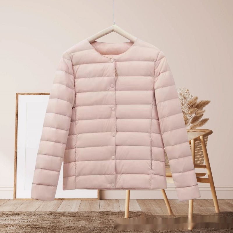 Short Autumn And Winter Lightweight Cotton - padded Jacket Women - L'atelier D'or